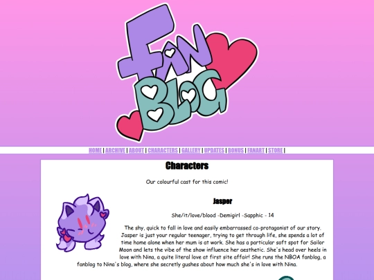 characters screenshot