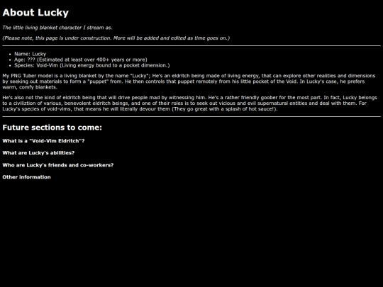 about-lucky screenshot