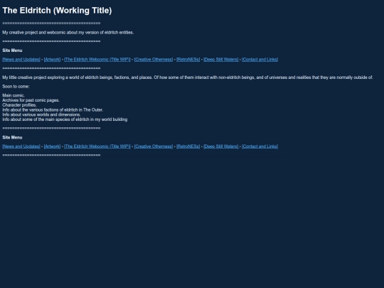 eldritch screenshot