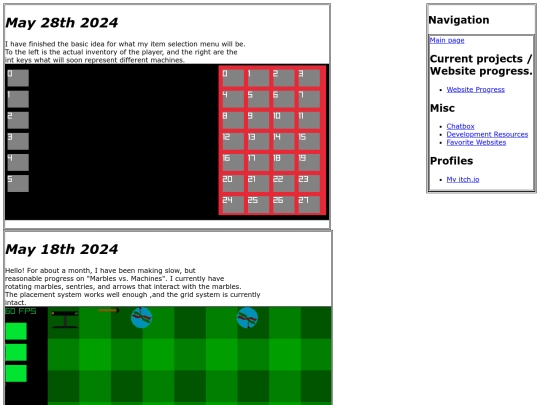 updates screenshot