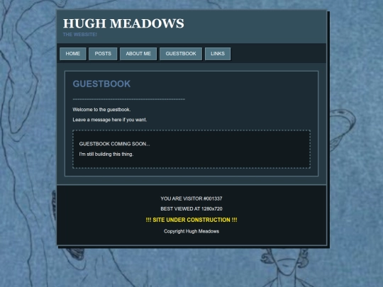 guestbook screenshot