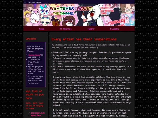 inspirations screenshot