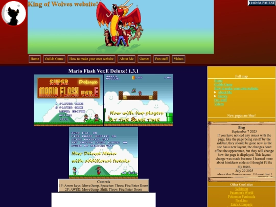 kow/pages/games/marioflashdxe screenshot