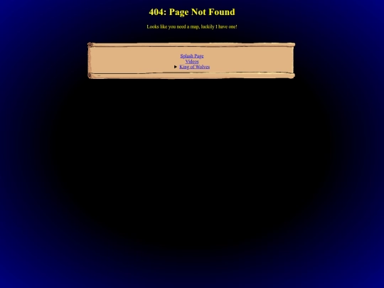not_found screenshot