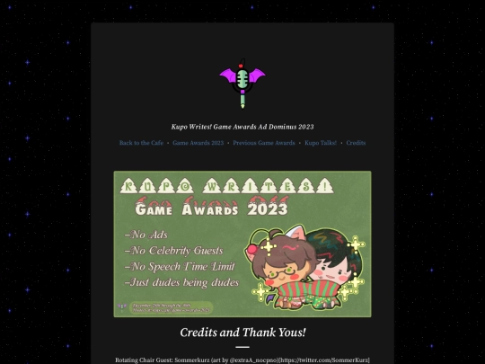game-awards-2023/credits screenshot