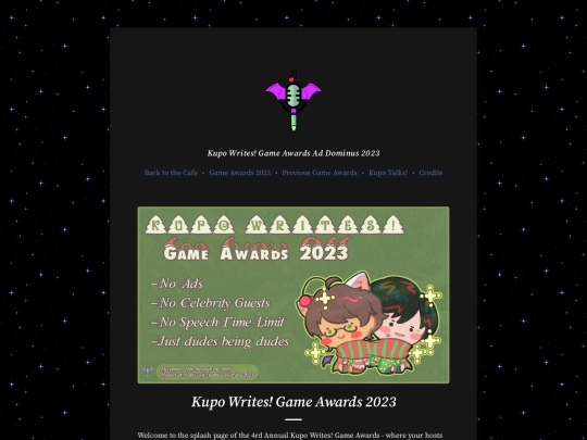 game-awards-2023 screenshot