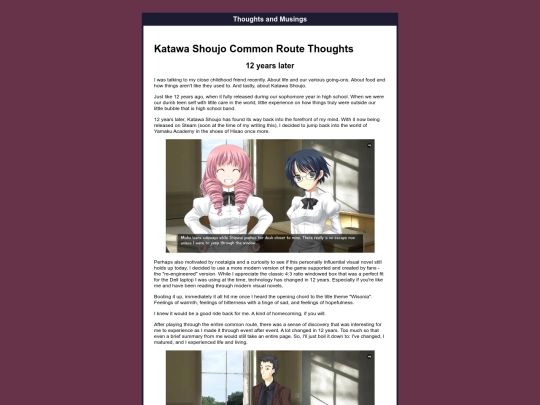 thoughtsandmusings/katawa-shoujo-common-route screenshot