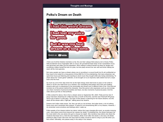 thoughtsandmusings/polkadreamsofdeath screenshot