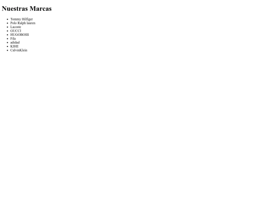Nuestras Marcas/NuestasMarcas screenshot
