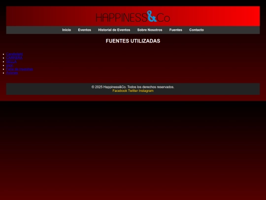 Fuentes screenshot