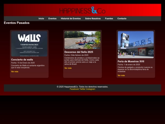 HistorialDeEventos screenshot