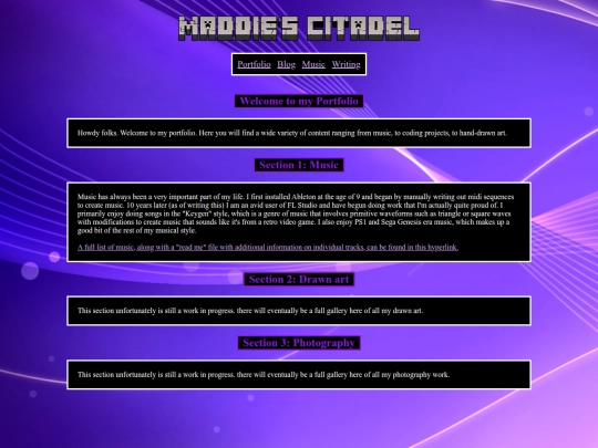 portfolio/main screenshot