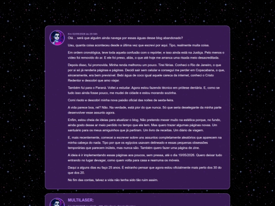 microblog/microblog screenshot