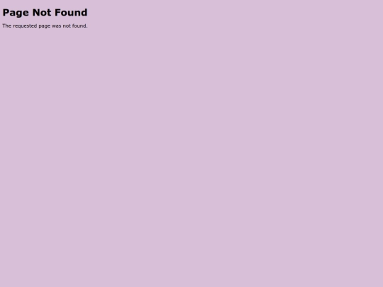 not_found screenshot