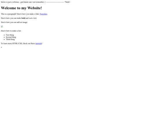 test screenshot
