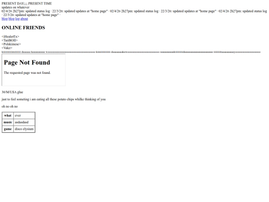 blog screenshot