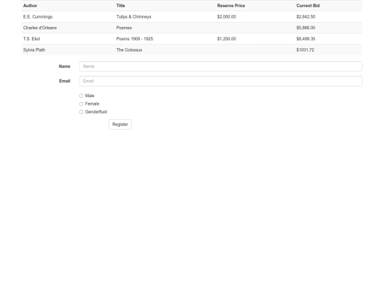 table-forms screenshot