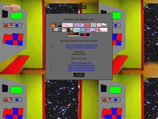 links screenshot