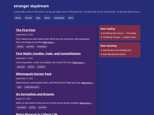 index screenshot