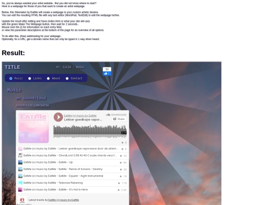 fileadmin/sitemaker/sitemaker_by_eatme screenshot