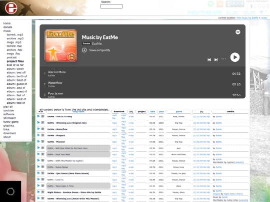 music screenshot