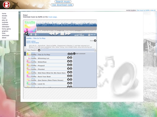 player screenshot