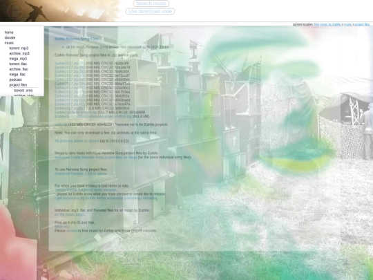 projects screenshot