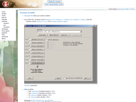 software screenshot
