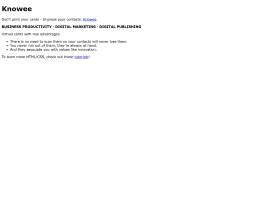 index screenshot