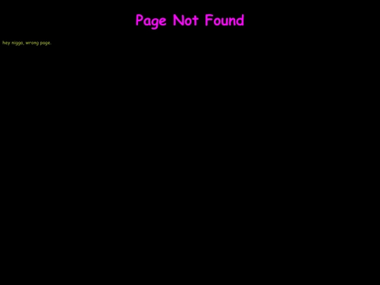 not_found screenshot
