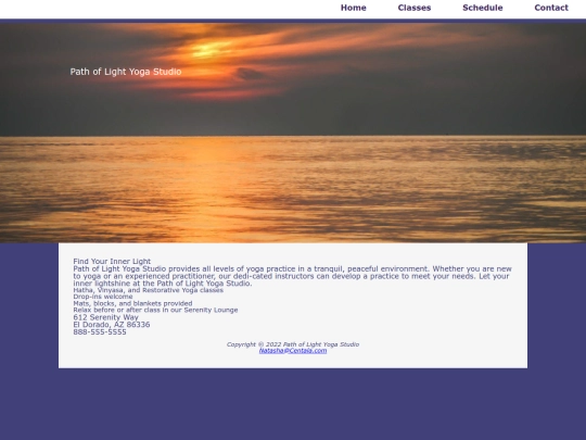 yoga screenshot