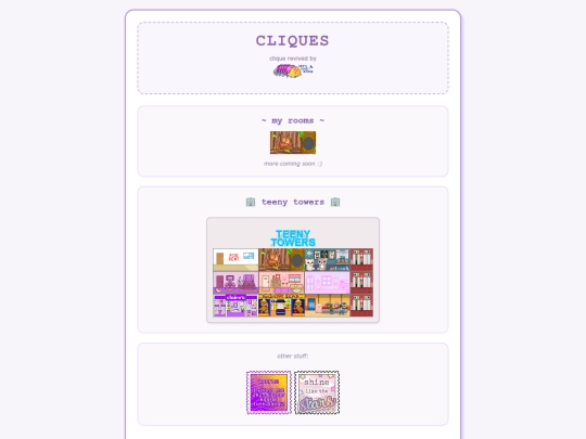 8.0/cliques screenshot