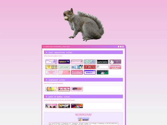 8.0/links screenshot