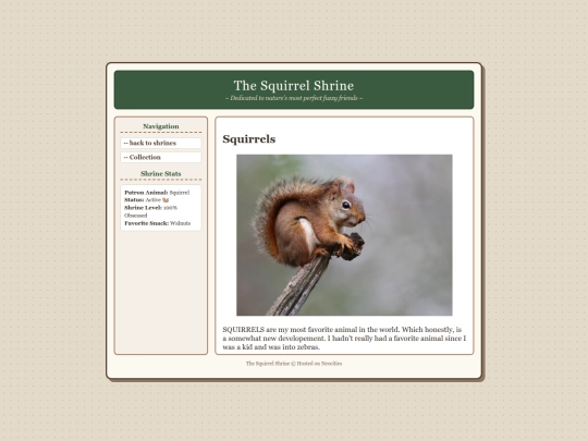 8.0/squirrelshrine screenshot