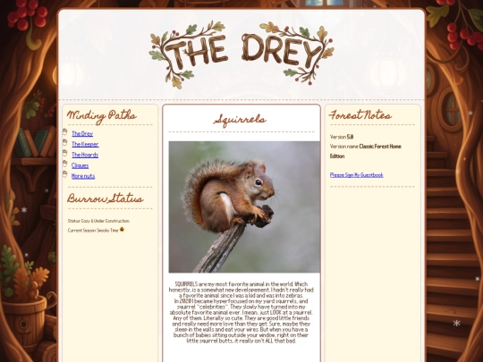 burrow/squirrelshrine screenshot