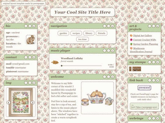 layouts/garden screenshot
