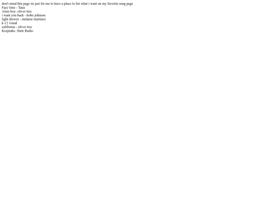 songlist screenshot