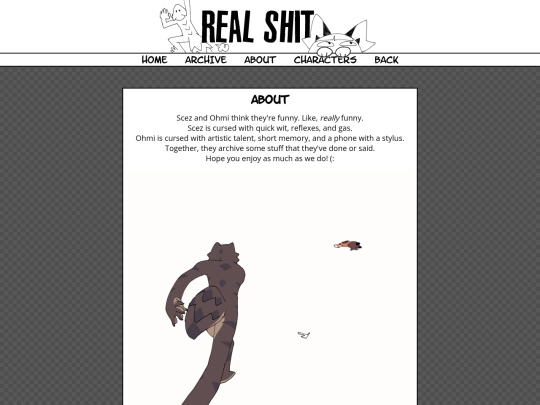COMICS/Realshit/about screenshot
