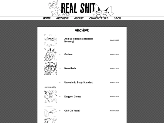 COMICS/Realshit/archive screenshot