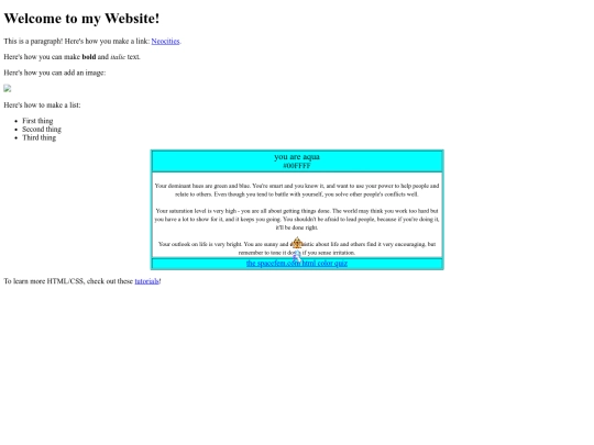 test-CSS/funstuff screenshot
