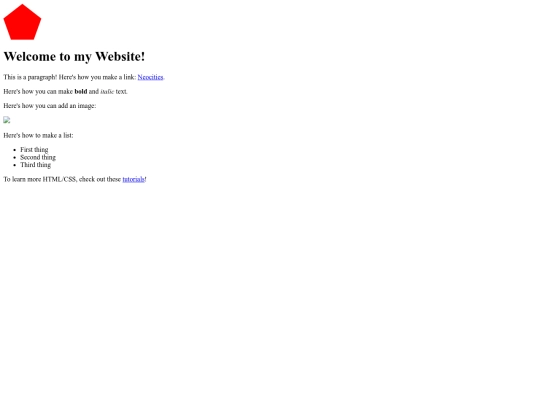 test-CSS/shapetest screenshot