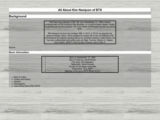 Background screenshot