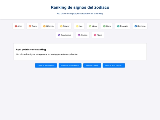 Tests/RankingHoroscopo screenshot