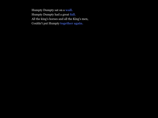 Humpty Dumpty screenshot