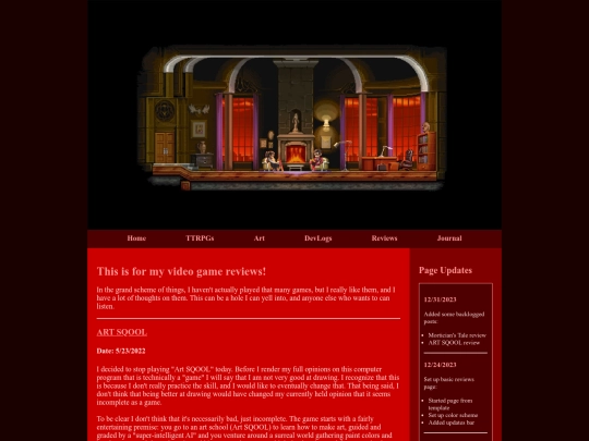 pages/vgr screenshot