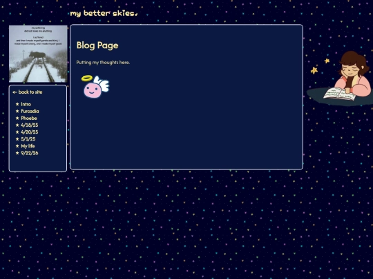 blog screenshot