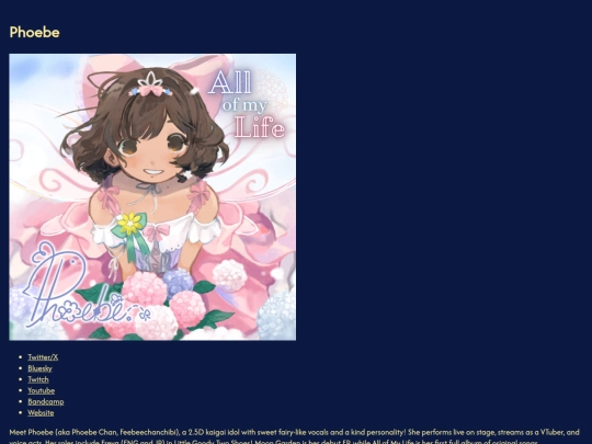 blog/phoebe screenshot