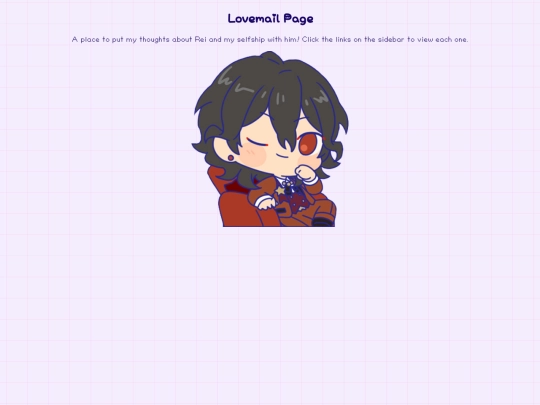 lovemail/landing screenshot