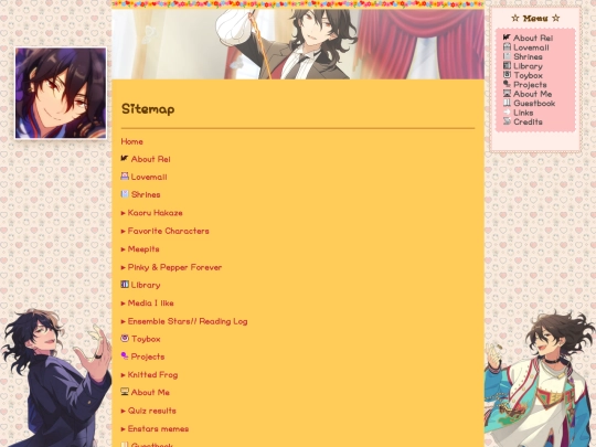 sitemap screenshot