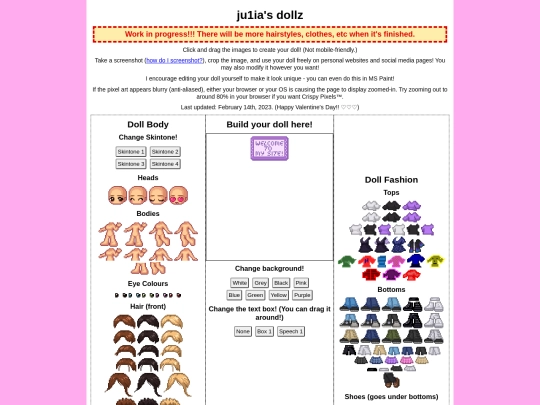 dollz screenshot